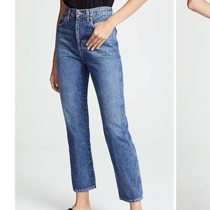*NWT* AGOLDE PINCH WAIST HIGH RISE KICK JEANS